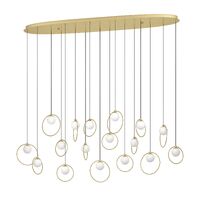 Eglo Portocolom 17 Light Linear Pendant