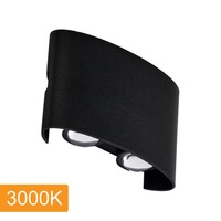 Vencha Opula 2 Wall Light Black 3K