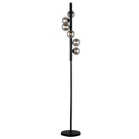 Vencha Midday Floor Lamp 6 Light Black