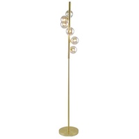 Vencha Midday Floor Lamp 6 Light Gold