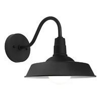 Cougar Arizona Small Exterior Wall Light Black