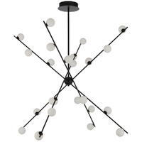 Telbix Captiva 24 Light Pendant Black