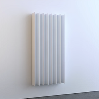 Double Gordon Heated Towel Rail White