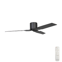 Fanco Flow DC 52" Ceiling Fan Black