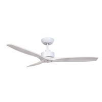 Fanco Wynd DC Ceiling Fan 54" White/Whitewash