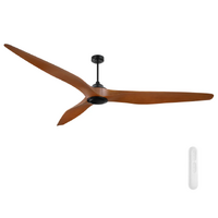 Mercator Century 254cm DC Ceiling Fan Dark Timber