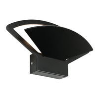 Fiesta 12W Led Wall Light Black