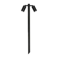 Havit Mini Tivah Double Adjustable LED Bollard Spike Light Black