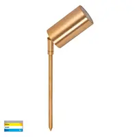 Havit Tivah LED Garden Spike Light Solid Brass