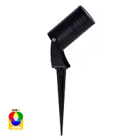 Havit Nova RGBW 5W LED Garden Spike Light Black