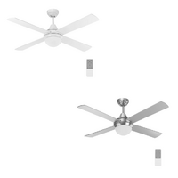 Mercator Lonsdale 120cm AC Ceiling Fan with Light & Remote