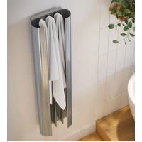 Loop heated Towel Rail Polished Pewter