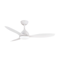 Martec Elite 52" DC Ceiling Fan White with Light