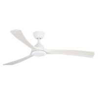 Martec Norfolk 56" DC Ceiling Fan White/White Wash