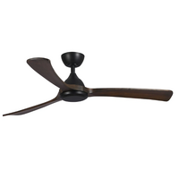 Martec Norfolk 86" DC Ceiling Fan Black/Walnut