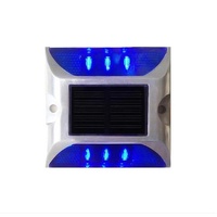 Solar Powered Road Stud Constant Blue