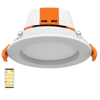 Mercator Ikuu Apollo 7W 90mm Smart Wi-Fi LED Downlight RGB