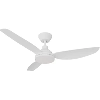 Calibo Sora 48" DC Ceiling Fan with LED Light Wall Control and Remote White