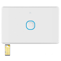 Mercator Ikuu Smart Zigbee Single Gang Light Switch with Neutral